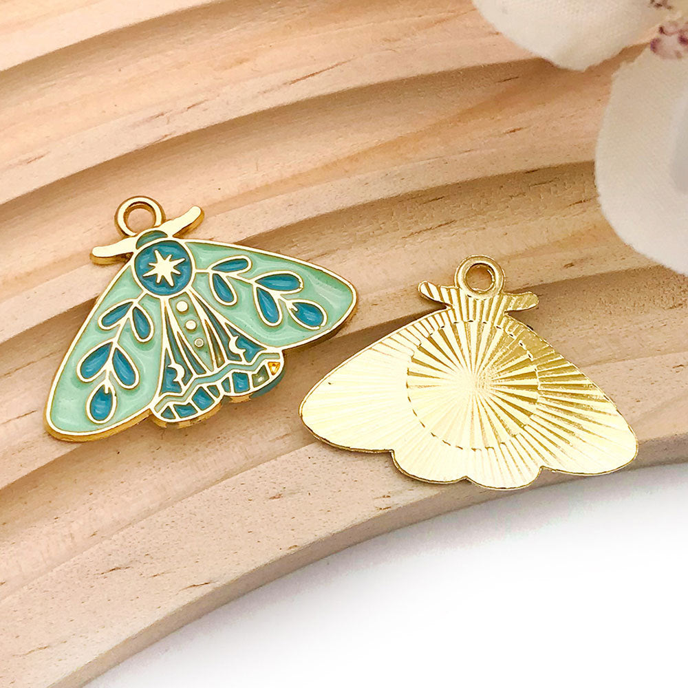 WWholesale Insect Butterfly Moth DIY Necklace Pendant Accessories